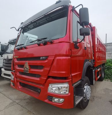 Sinotruck Tipper Usato Dump Truck con sterzo azionato e pneumatici Pagamento completo