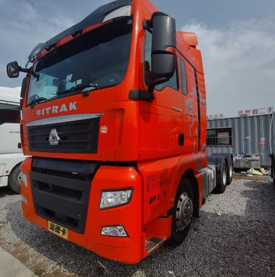 Camion a ribaltatore con sospensione aerea Shacman per motore di traino pesante di capacità&gt; 8L trasmissione manuale