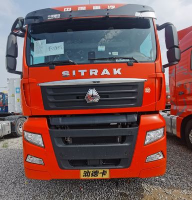 Camion da rimorchio pesante con sedile a sospensione anteriore e sistema di sterzo di assistenza energetica