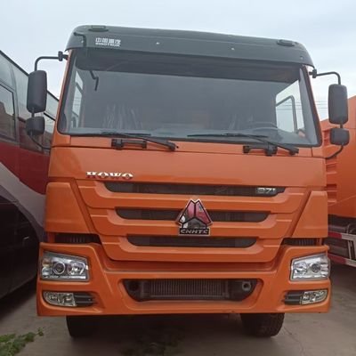 Veicolo da costruzione durevole Sinotruk Chassis 371HP Truck a sterzo idraulico per GCC