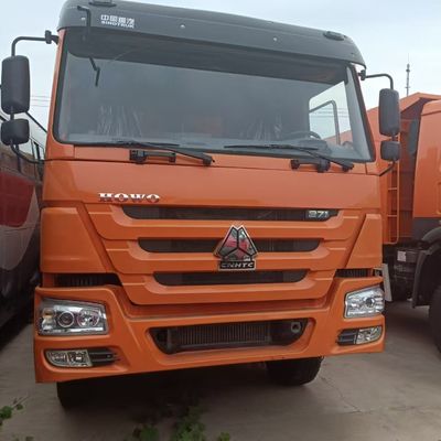 Veicolo da costruzione durevole Sinotruk Chassis 371HP Truck a sterzo idraulico per GCC