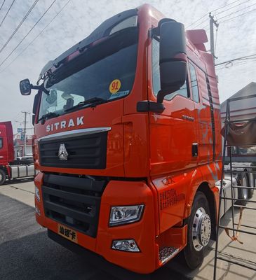 Sedile a sospensione a aria 480 CV Sinotruck Camion usato per trainare semirimorchio 6,5x2,5x4m