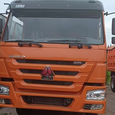 Sinotruk Chassis 371HP Direzione idraulica Truck da scarico pesante con assistenza elettrica