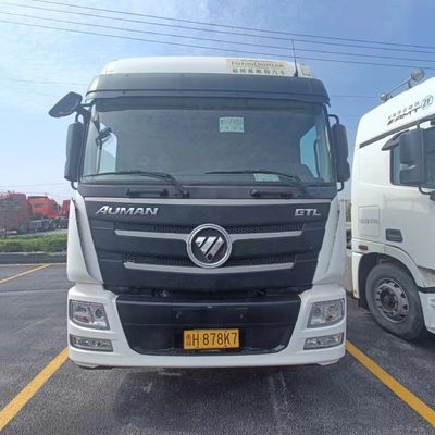 Capacità di carico Shacman Dump Trailer con serbatoio di carburante da 600L e sedile a sospensione pneumatica
