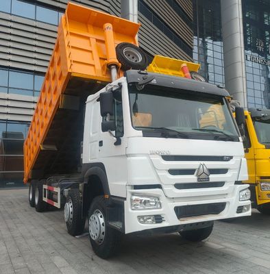 Assistenza di alimentazione HOWO 371HP Truck di scarico pesante per lavori pesanti personalizzati