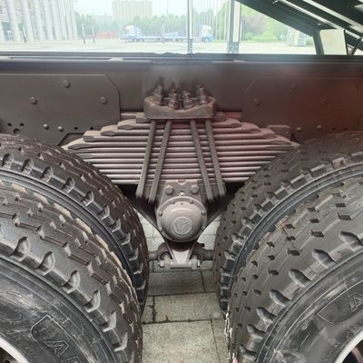 Camionetto di scarico HOWO di seconda mano con sistema di sterzo idraulico Diesel e sistema elettrico