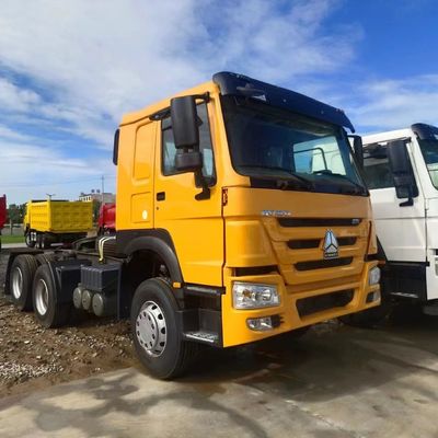 2024 Peso pesante 371HOWO Trattore diesel con sedile a sospensione pneumatica Politica di rimborso di 30 giorni