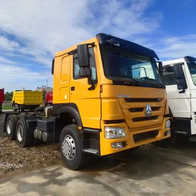 Capacità di carico 31-40t Ritagliato 2024 Modello Sitrak Tractor Trailer con 1000L Diesel Tank