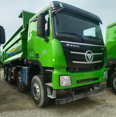 31-40 t Capacità di carico Foton Dump Truck con 12 ruote e sedile del conducente con sospensione aerea
