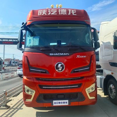 Camion pesante diesel Delong X6000 1000L Serbatoio di carburante Semirrilegato con 5 posti a sedere