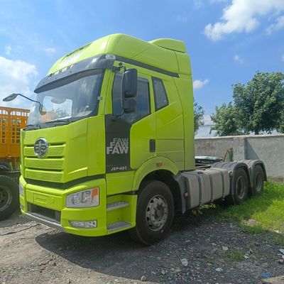 6 mesi Diesel 6X4 Traktor Truck J6p420HP con serbatoio di carburante da 400L Euro 5 Standard di emissioni
