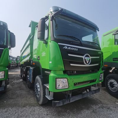8X4 ruota motrice Foton Used Dump Truck con sedile a sospensione ad aria e certificazione GCC