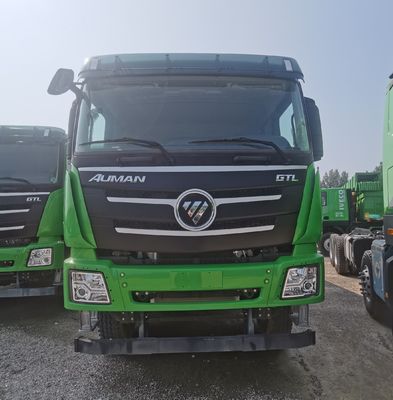 Materiale della scatola di carico in acciaio al carbonio Camion pesante coperchio di scarico Camion usato con serbatoio di carburante da 600L