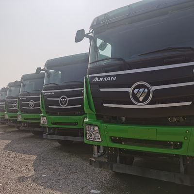Comodo sospensione a aria 31-40t trasmissione manuale Foton Dump Truck per carichi pesanti