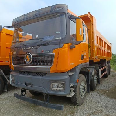 Automobile senza tubi Shaanxi Delong 8X4 12 ruote Trasporto minerario