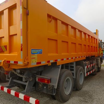 Automobile senza tubi Shaanxi Delong 8X4 12 ruote Trasporto minerario