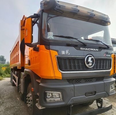 Shaanxi Automobile Delong 8X4 12 ruote Trasporto minerario Dump Truck trattore
