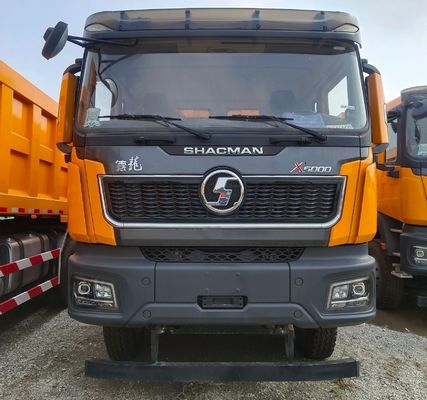 Sinotruk Delong Dump Truck 8X4 con sterzo idraulico e potente capacità del motore