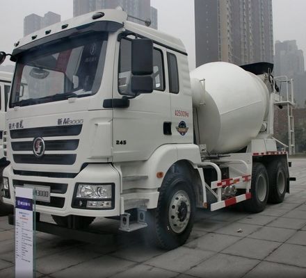 Shacman Hydraulic Steering Cement Mixer Truck con trasmissione manuale personalizzata