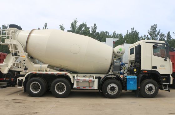 6X4 Rhd Foton Auman 14cbm Cement Concrete Mixer Truck per spostamento off road 8