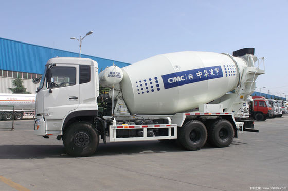 6x4 Sinotruk Chassis Direzione idraulica Camione miscelatore di cemento per progetti su larga scala