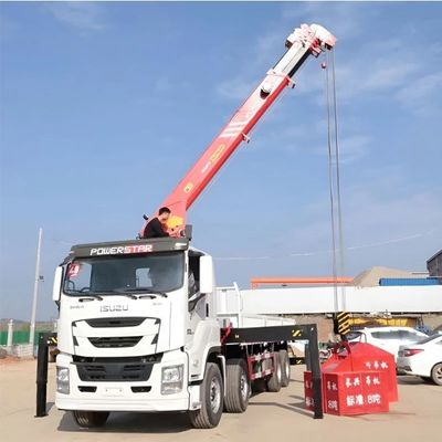 Granata montata su camion da 12 tonnellate da 10 tonnellate con design pieghevole e capacità di carico di 10245x2496x3450m
