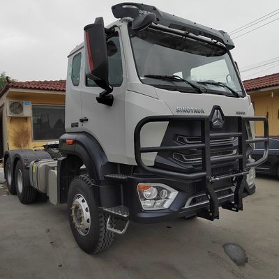 Vendita HOWO 371HP 6X4 Camioni trattori Cargo usato Camione di trasporto trasmissione manuale