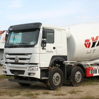 ZZ1257N3647N1 8x4 Used Sinotruk Truck HOWO 380 HP Mixer di calcestruzzo ad alta durata