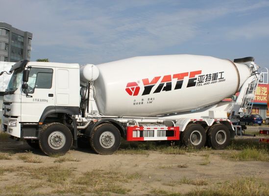 ZZ1257N3647N1 8x4 Used Sinotruk Truck HOWO 380 HP Mixer di calcestruzzo ad alta durata