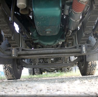 Camion pesante a potenza massima di 400 CV con assistenza elettrica e telaio Sinotruk