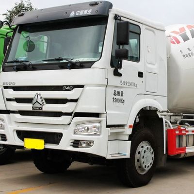 6 mesi Servizio post-vendita Casella di carico in acciaio al carbonio Camion di cemento a sterzo idraulico