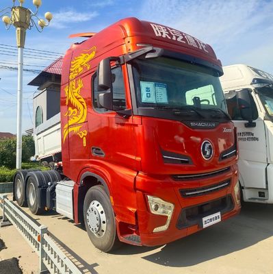 Shaanxi Automobile Delong X6000 Diesel Traction Truck Package Peso lordo 8800.000kg