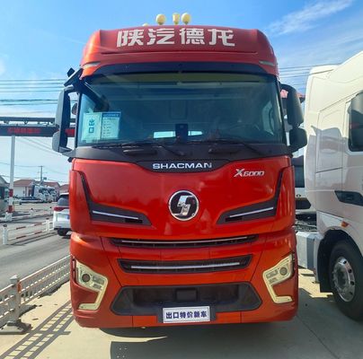 Shaanxi Automobile Delong X6000 Diesel Truck con sedile a sospensione pneumatica