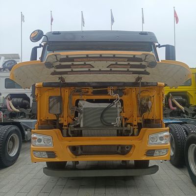 Richiesta personalizzata HOWO 371HP 6X4 trattore camion di trasporto usato per la progettazione di pneumatici senza tubi