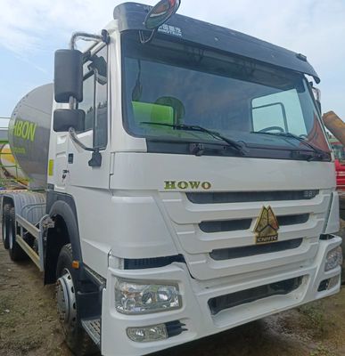 Euro 3 HOWO 12m3 380 HP Classic Concrete Mixer Truck con sterzo di assistenza energetica