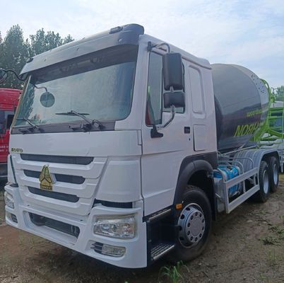 Trasmissione manuale HOWO 380HP 12m3 Euro 3 6X4 Camione miscelatore di calcestruzzo pesante con pneumatici