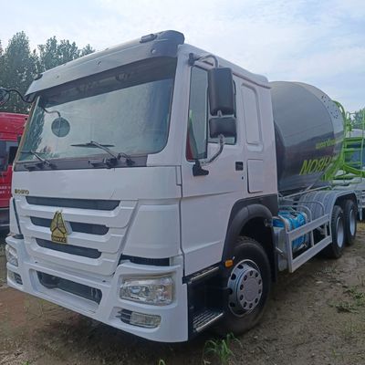 12m3 380 HP Pesante 6X4 Auto Concrete Mixer Truck con pneumatici e scatola di carico in acciaio carbonio