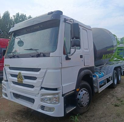 US Pagamento iniziale Sinotruk 12m3 380HP Utility Concrete Mixer Truck per la costruzione