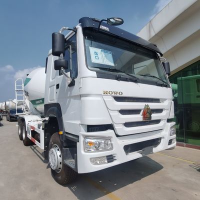 Veicolo da costruzione diesel con miscelatore portatile di cemento e sistema di sterzo idraulico