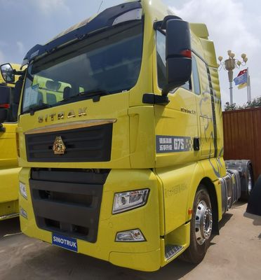 Serbatoio di carburante da 400L e sedile a sospensione a aria Sinotruck Truck trattore con sedile del conducente usato