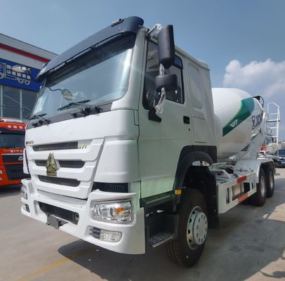 Sistema di sterzo idraulico 6x4 Sinotruk Chassis attrezzature per la miscelazione del calcestruzzo per la costruzione