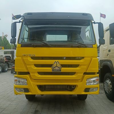 371 HOWO Testa del trattore diesel con comodo sedile a sospensione a aria e ruota motrice 6×4