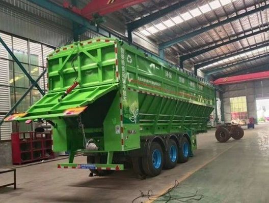 Semi-remolchi per cereali Arachidi Grano Carbone Minerali Autonomo scarico Trasporto di cereali