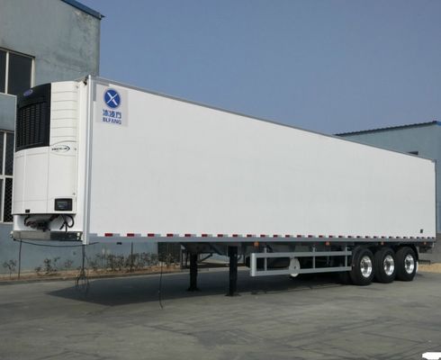Camionetto frigorifero ad alta capacità per la consegna di carni e frutti di mare in acciaio al carbonio