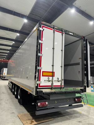 Camionetto frigorifero ad alta capacità per la consegna di carni e frutti di mare in acciaio al carbonio