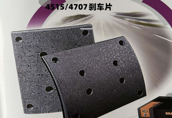 65 kN/Cm2 Durezza del rivestimento Pastiglie di freno senza amianto per fermare e durare meglio