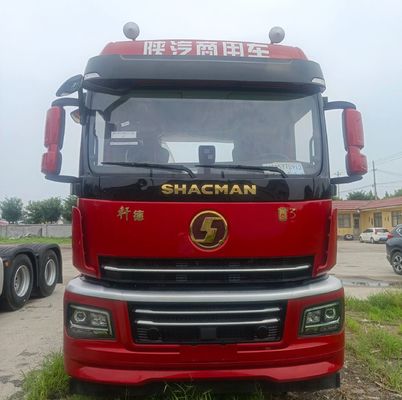 Shaanxi Automobile Delong 6X4 Diesel Tractor Truck con scatola di carico in acciaio al carbonio resistente