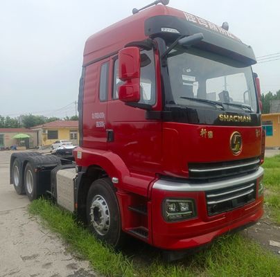 Red Euro6 Diesel 6X4 Traktor Truck con comfort Air Suspension Sedile del conducente e design