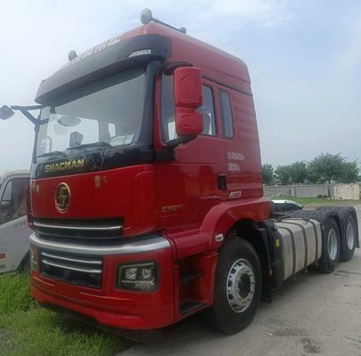 Shaanxi Automobile Delong Diesel 6X4 Traktor Truck con sedile a sospensione pneumatica pagamento completo