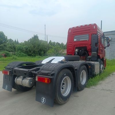 Shaanxi Automobile Delong Diesel 6X4 Traktor Truck con sedile a sospensione pneumatica pagamento completo